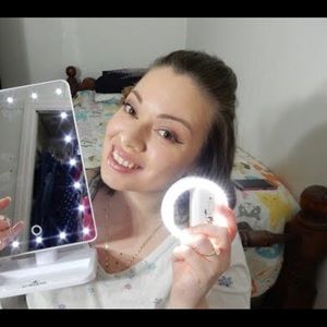 Impressions vanity black touch xl dimmable l.e.d